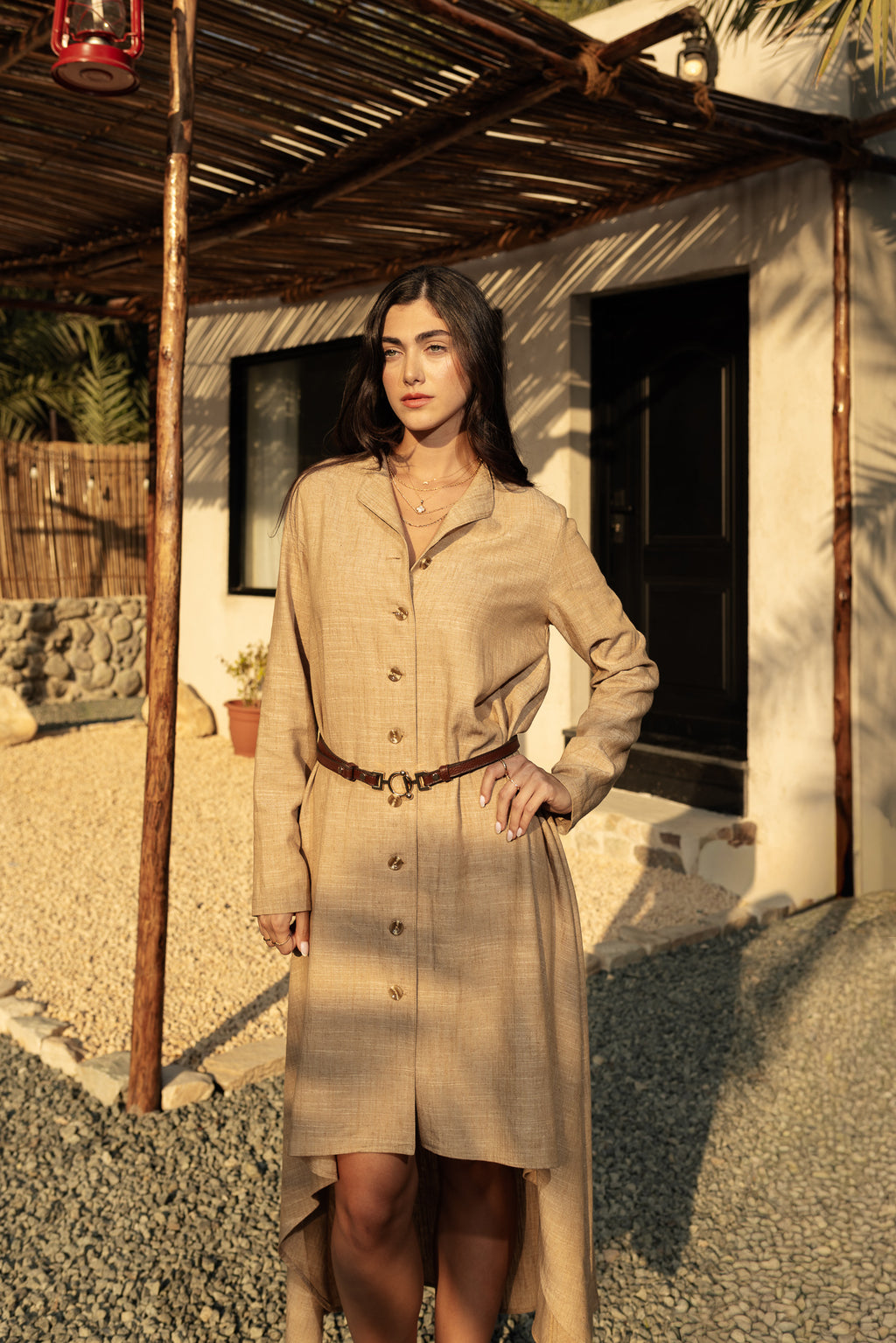 Tailored Shirt Dress