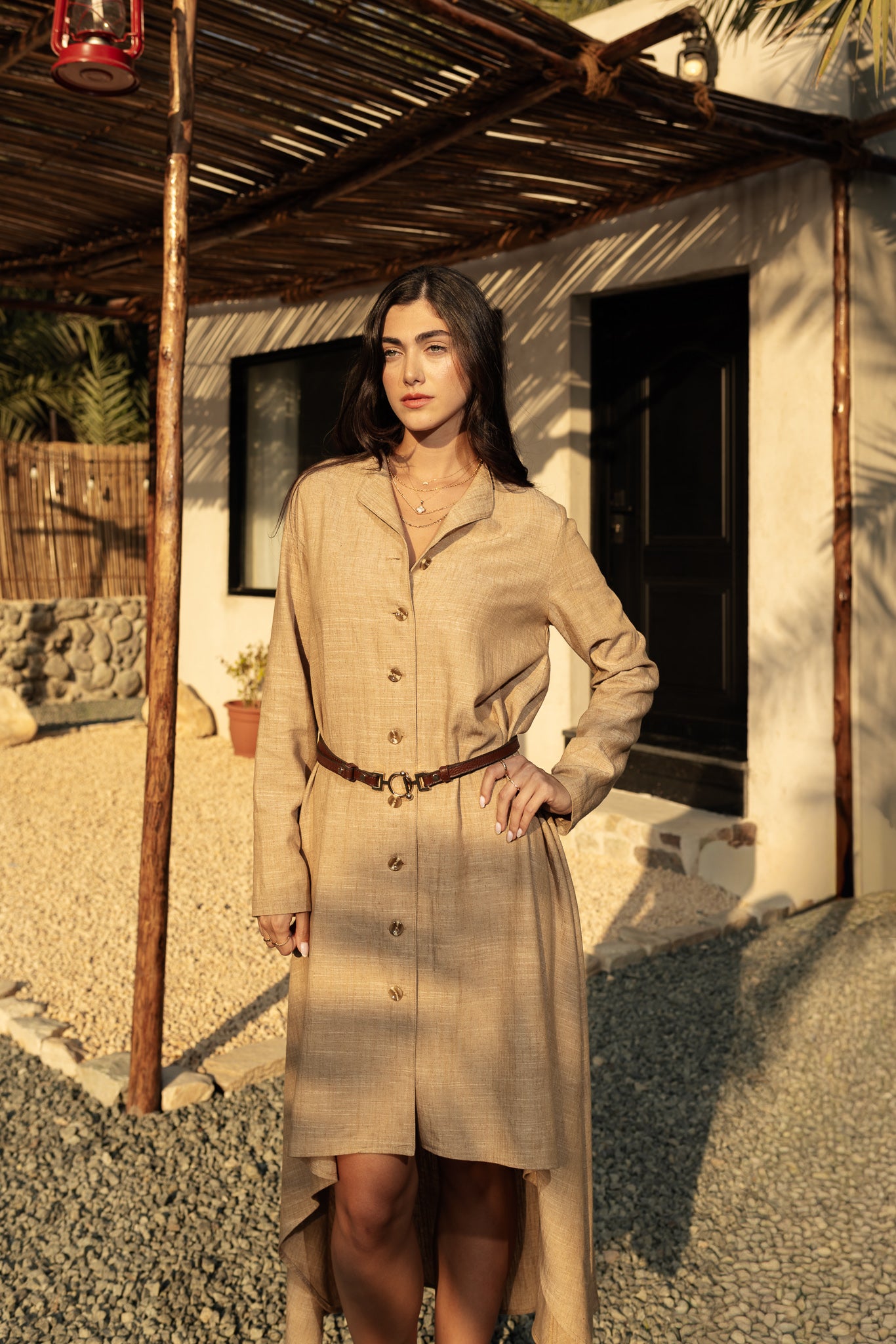 Tailored Shirt Dress