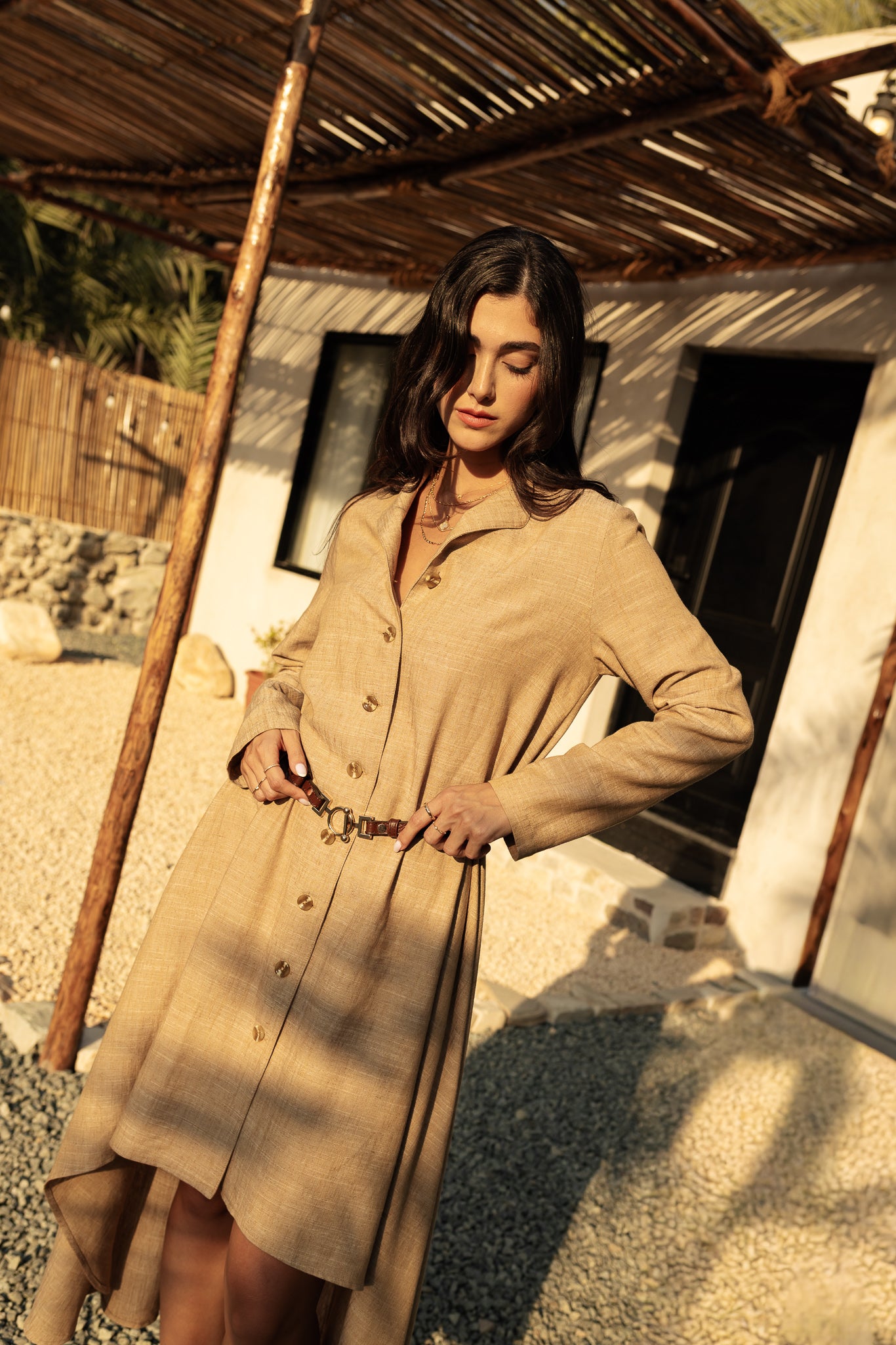 Tailored Shirt Dress